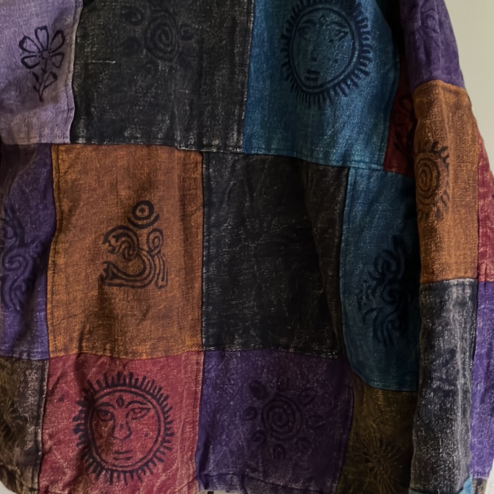 Nepalese patchwork jacket - Picture 5 of 5